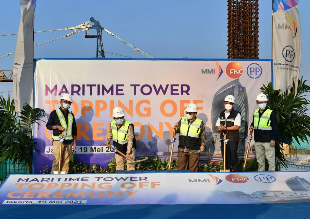 Topping Off Ceremony Maritime Tower