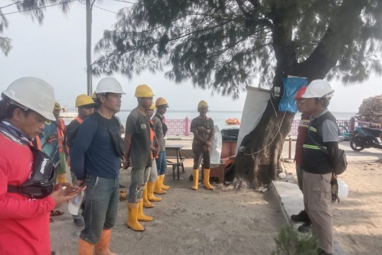 58 pekerja Jembatan Cinta dapat perlindungan BPJS Ketenagakerjaan