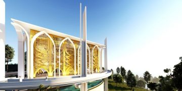 ASDP targetkan pembangunan Masjid Raya Bakauheni selesai Oktober 2022