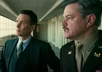 Cillian Murphy dan Matt Damon dalam cuplikan Oppenheimer