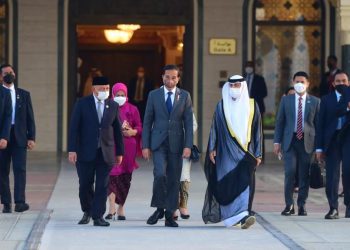 Dari Abu Dhabi, Presiden Kembali ke Tanah Air
