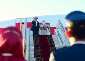Dari Moskow, Presiden Bertolak Ke Abu Dhabi