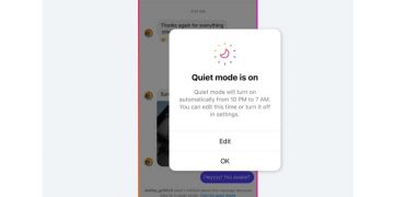 Instagram sediakan "Quiet Mode" untuk matikan notifikasi