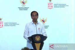 Jokowi sebut sulitnya manajemen "gas dan rem" tangani pandemi - ANTARA News Jawa Timur