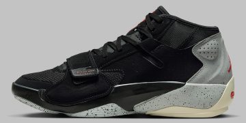Jordan Zion 2 "Black Cement" DO9161-060 | SneakerNews.com
