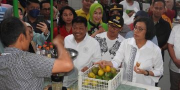 Kunker ke Kota Malang, Menkeu RI Jajal Kuliner di Pasar Oro-Oro Dowo - Pemerintah Kota Malang