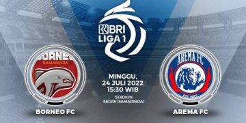 Link Live Streaming Liga 1: Borneo FC vs Arema FC