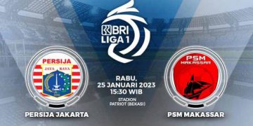Link Live Streaming Liga 1: Persija Jakarta vs PSM Makassar