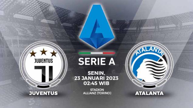 Link Live Streaming Liga Italia: Juventus vs Atalanta