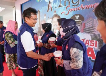 Menkes Budi Launching Wingko (Wolbachia Ing Kota) Semarang