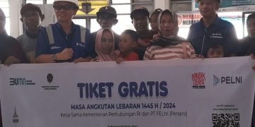 Mudik gratis perdana dengan rute pelayaran Ternate - Sanana