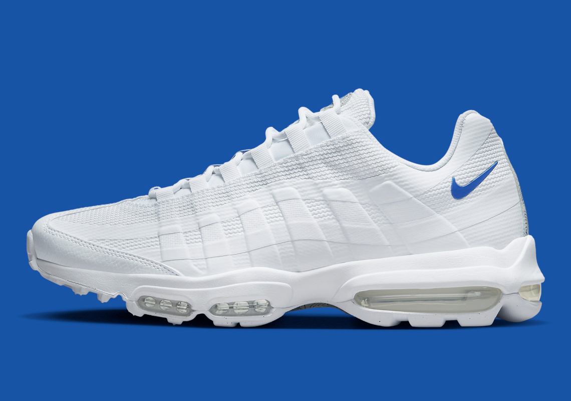 nike air max 95 ultra white and blue