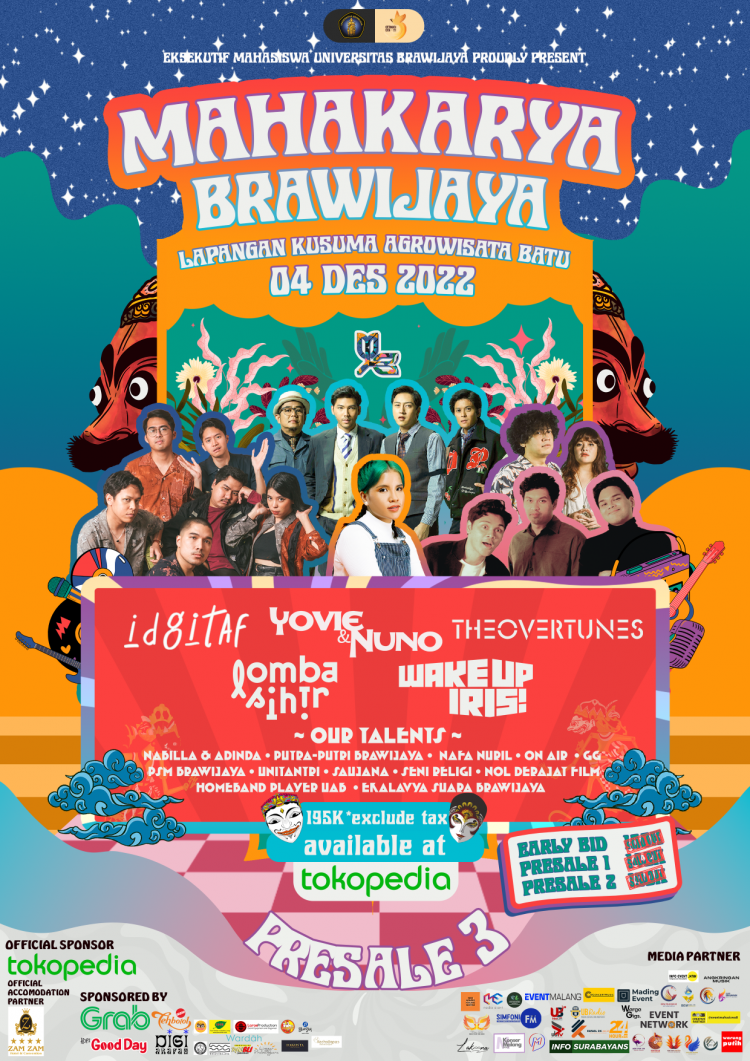 Official Poster Festival Mahakarya Brawijaya 2022