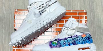 Off-White x Nike Air Force 1 Mid Graffiti Sample | SneakerNews.com