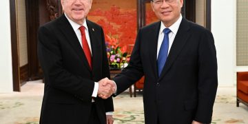 PM China gelar pertemuan dengan presiden IOC di Beijing