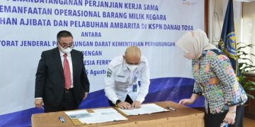 Pelabuhan Ajibata dan Ambarita telah resmi dikelola ASDP