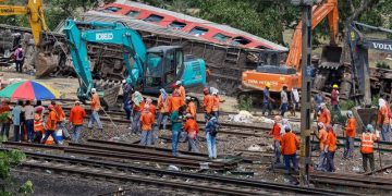 Penanganan kecelakaan kereta api di Odinsha India