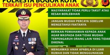 Polresta Bogor imbau masyarakat tidak terbawa panik isu penculikan
