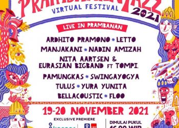 Prambanan Jazz Virtual Festival 2021 Akhirnya Resmi 19 20 November