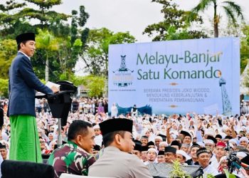 Presiden Jokowi Hadiri Istigasah dan Doa Bersama Rabithah Melayu-Banjar
