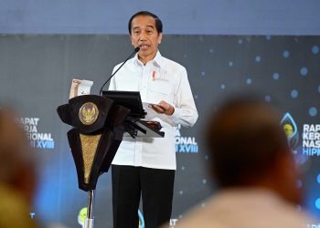 Presiden Jokowi Resmikan Pembukaan Rakernas XVIII HIPMI