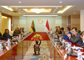 Presiden Jokowi Sampaikan Komitmen Indonesia Perkuat Kemitraan dengan Mozambik
