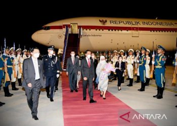 Presiden Jokowi tiba di Beijing dijadwalkan bertemu Xi Jinping