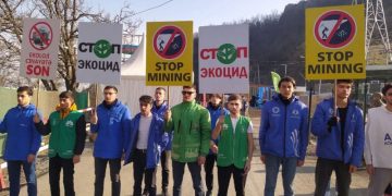 Protes damai aktivis lingkungan Azerbaijan berlanjut di hari ke 107