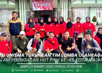 RSI Unisma Turunkan Tim Lomba Olahraga dalam Acara Peringatan HUT PPNI ke 49 Kota Malang - RSI Unisma