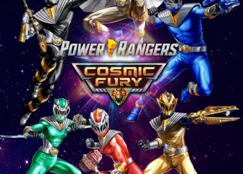 Kostum Baru Power Rangers: Cosmic Fury