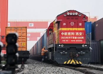 Shaanxi catat lebih dari 1.000 perjalanan kereta kargo China-Eropa sejak awal 2023