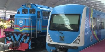 Tahap pertama proyek kereta ringan buatan China diresmikan di Nigeria