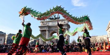 Tahun Baru Imlek dirayakan di seluruh Italia