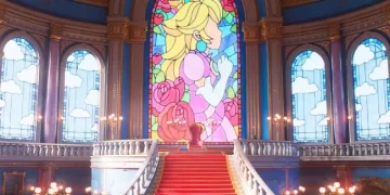Kastil Peach dalam The Super Mario Bros Movie