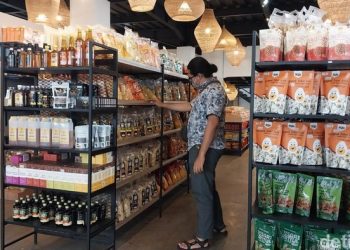 Pusat Oleh-oleh Buah Tangan di Kota Batu (Foto: M Bagus Ibrahim/detikJatim)
