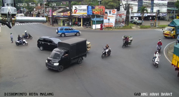 Cctv Jl. Gadang Pasar Arah Selatan