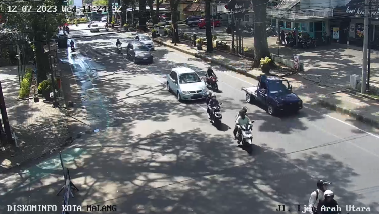 Cctv Jl. Ijen Arah Utara Ijen No.89