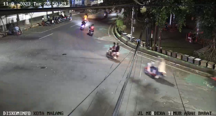 Cctv Jl. Merdeka Timur Arah Selatan