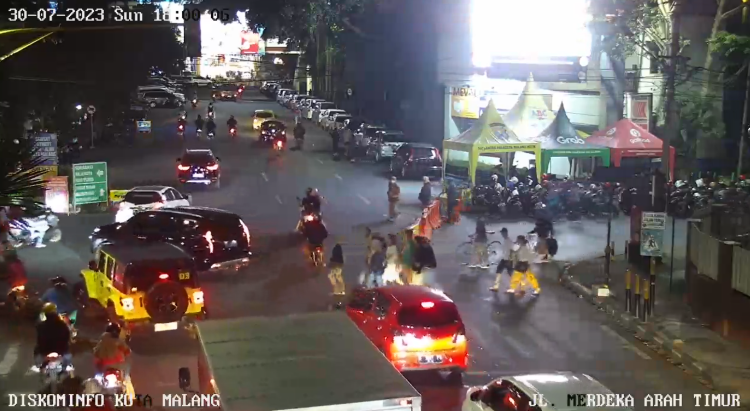 Cctv Jl. Merdeka Utara Arah Timur Kidul Dalem