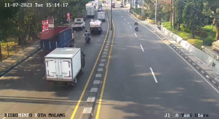 Cctv Jl. A Yani Utara Taman Kendedes