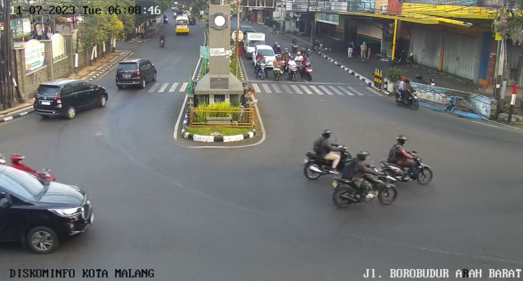 Cctv Jl. Borobudur Arah Barat A Yani