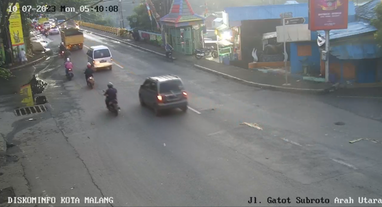 Cctv Jl. Gatot Subroto Arah Utara (jembatan Brantas)