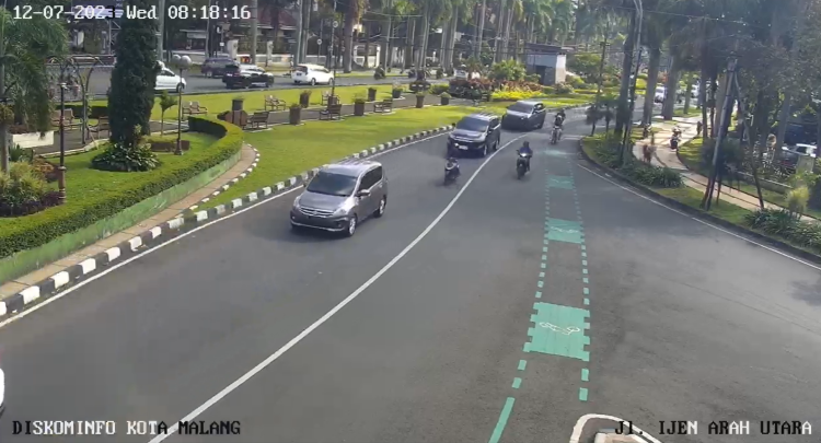 Cctv Jl. Ijen Arah Utara