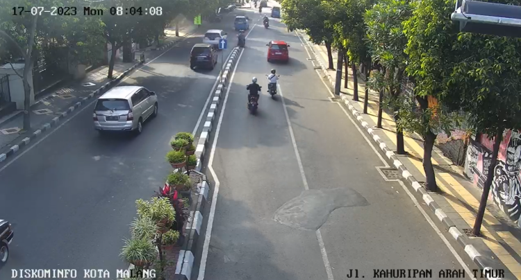 Cctv Jl. Kahuripan Arah Timur Basuki Rahmat