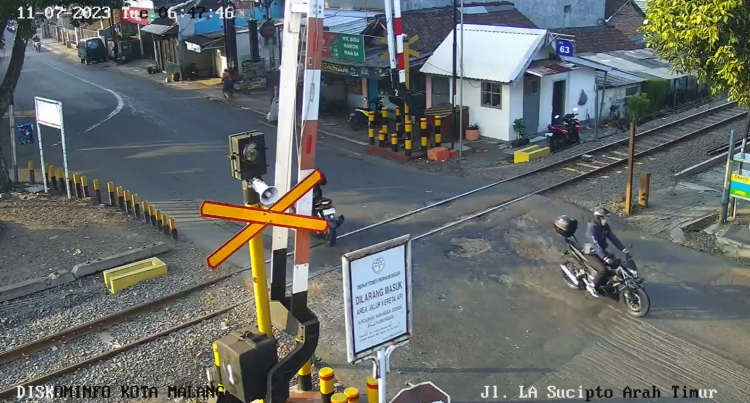 Cctv Jl. L.a Sucipto Arah Timur (rel Kereta)