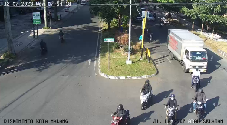 Cctv Jl. Langsep Arah Selatan