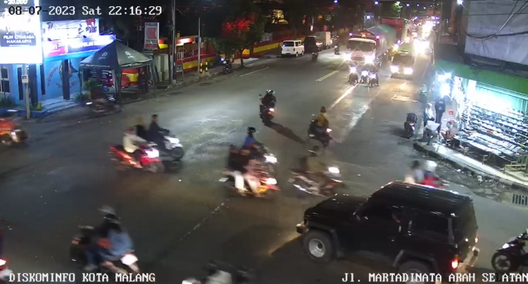 Cctv Jl. Martadinata Arah Selatan Jl Martadinata Jodipan