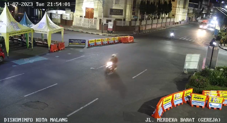 Cctv Jl. Merdeka Barat (gereja)