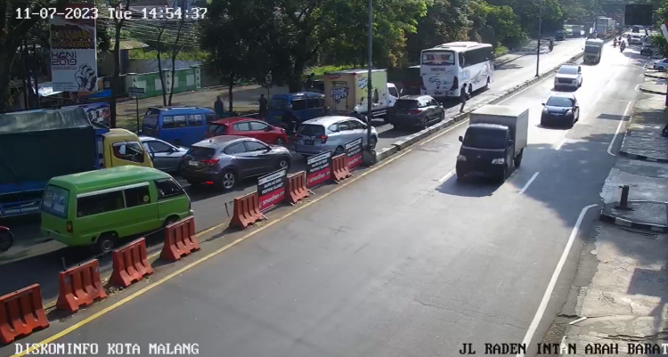 Cctv Jl. Raden Intan Arah Barat Jl Raden Intan