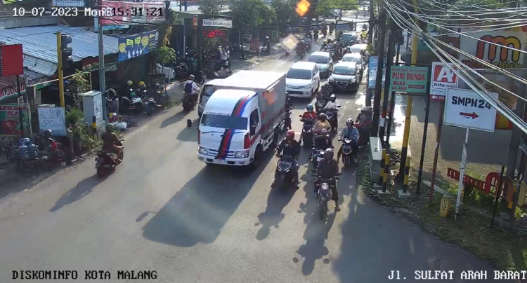 Cctv Jl. Sulfat Arah Barat Purwantoro